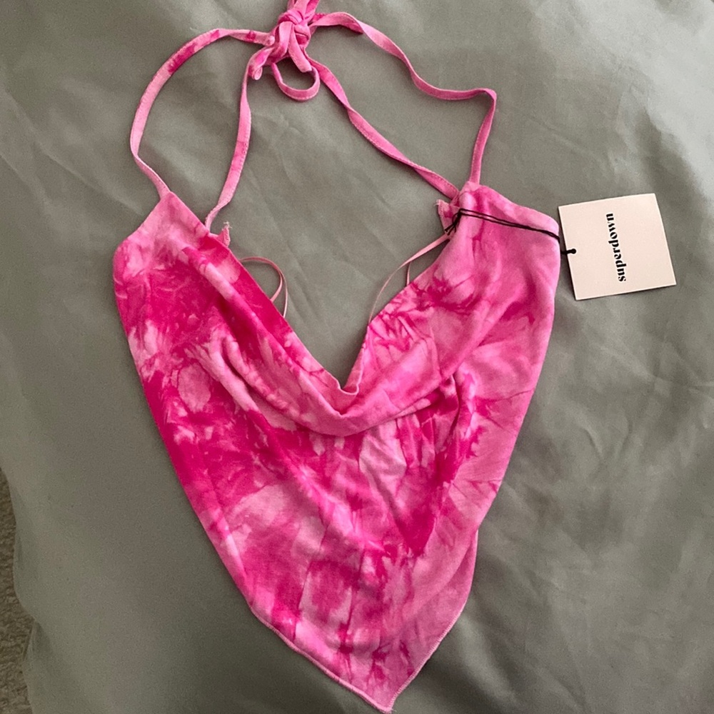 Pink halter